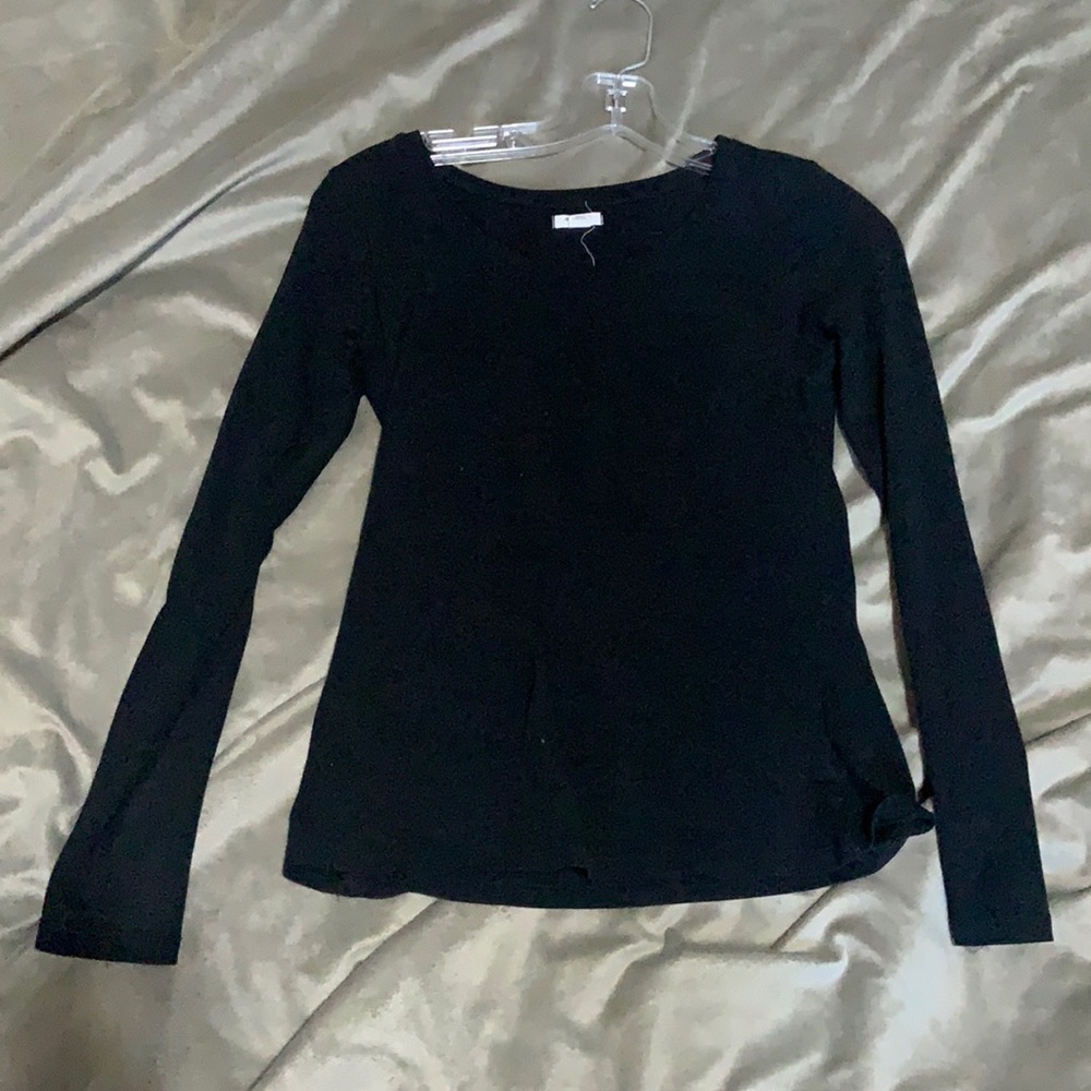 Black long sleeve shirt